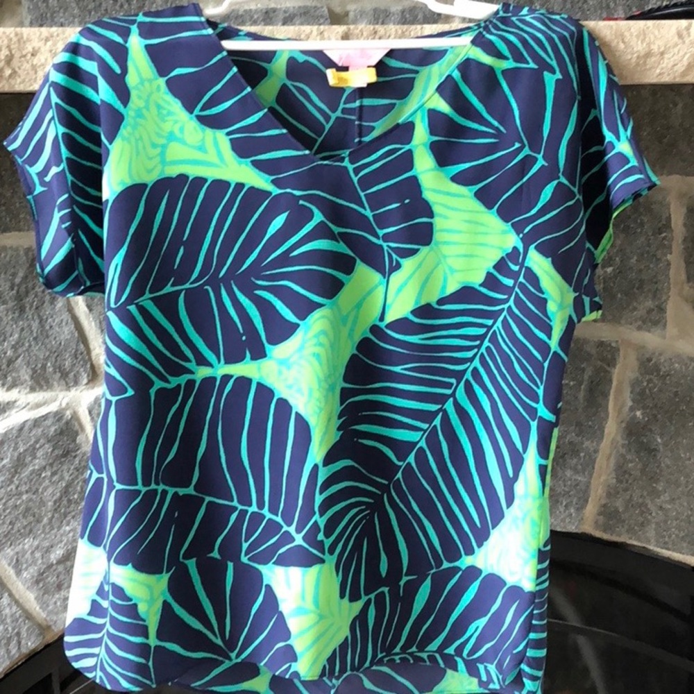 Lilly Pulitzer colorful blouse